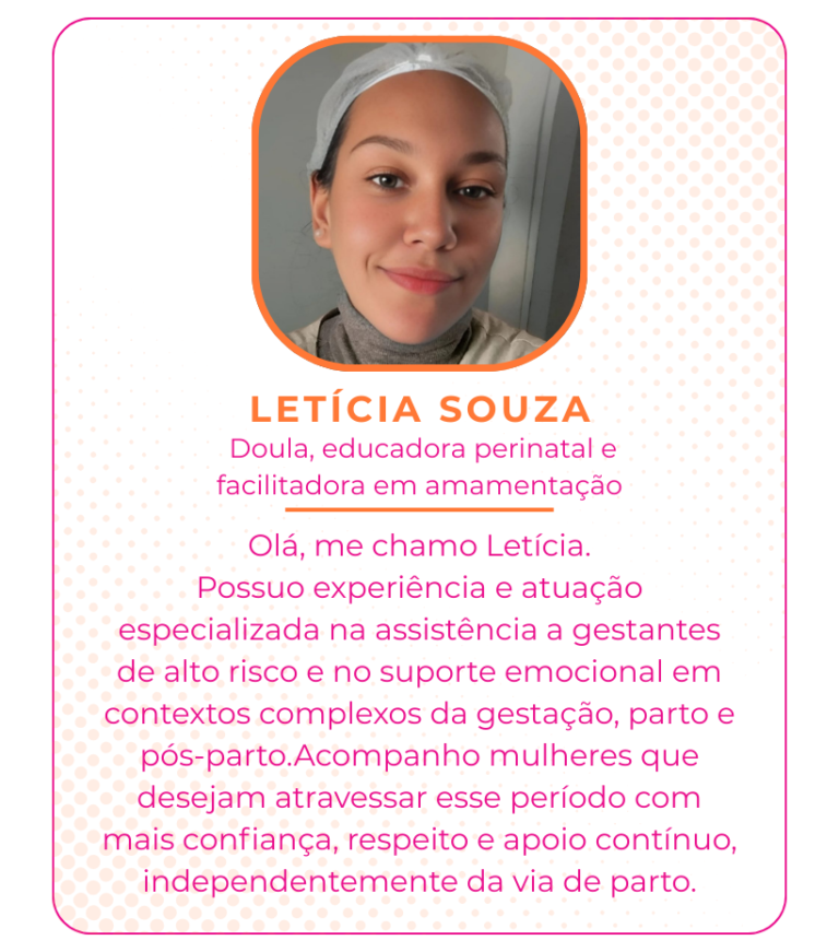 Professora do Cursos de Doula